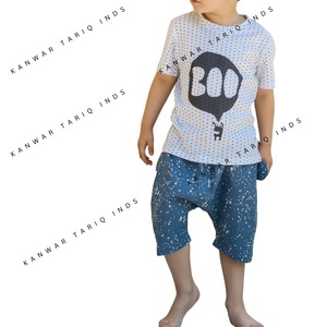 Pantalon de travail décontracté léger et personnalisé pour hommes pour le printemps automne short brodé surdimensionné taille élastique design uni pour - Product Image 1