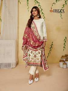 Venta al por mayor exclusiva lámina impresa Salwar Kameez Casual Wear ropa India pakistaní para fiestas catálogo completo disponible - Product Image 2