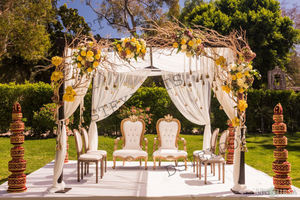 Boda hindú Mandap Vedi Silla de diseño a precios al por mayor Gujarati Ceremonia de matrimonio Mandap Sillas deslumbrantes sillas de boda conjunto - Product Image 3