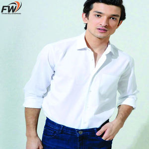 Nouvelle Collection Chemises Habillées en Flanelle Anti-plis pour Hommes, 100% Coton, Manches Longues, Vente en Gros, Vêtements Masculins Tendance - Product Image 4