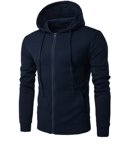 Sudadera con Capucha y Cremallera para Hombre 2025, Logotipo Personalizado, Suave, Alta Calidad, 100% Algodón para Invierno, Diseño Personalizado en Venta - Product Image 4