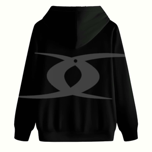 100% algodón en blanco grueso polar peso pesado térmico Halloween sudaderas con capucha de gran tamaño con estampado personalizado Logo hombres Color Block sudaderas con capucha - Product Image 2