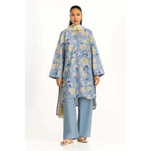 Conjunto de Traje de 3 Piezas de Pana Estampada para Mujer IUSTKSD-1402 - Product Image 6