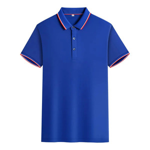 เสื้อโปโลผู้ชายผ้าฝ้าย100% ขนาดใหญ่ลายสก๊อตโลโก้ออกแบบได้ตามต้องการ - Product Image 2