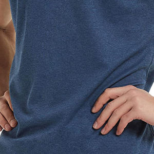 2022 couleur unie Gym débardeur pour hommes 100% coton sur mesure par Fitness perceuses Offre Spéciale respirant tricoté Style décontracté - Product Image 5