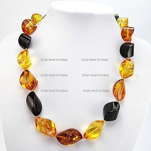   Colliers pendentifs en résine époxy et bois, les produits les plus populaires pour bijoux de mariage - Product Image 6