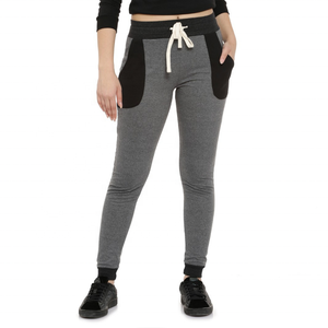 Pantalon de jogging en toile pour femme, coupe régulière, jambe large, streetwear d'hiver, qualité supérieure, personnalisable, usine OEM - Product Image 1