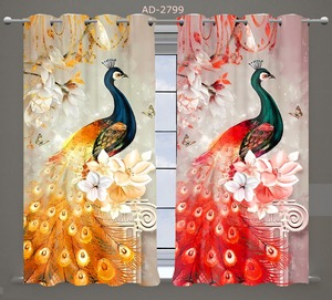 Vente en gros de tissus pour rideaux Jacquard en polyester 100% tissu PU tissé imprimé numérique personnalisable uni de haute qualité pour le gouvernement - Product Image 2