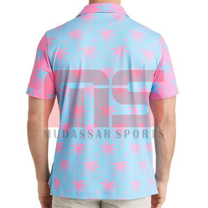 Custom Made Knitted Print Moisture Wicking for <b>Shirt</b> for <b>Men</b> High Quality Breathable OEM Factory Wholesale - Product Image 6