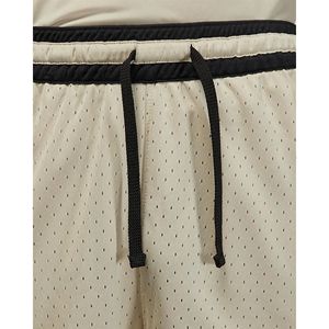 Pantalones Cortos Deportivos Casuales para Hombre, Secos y Cómodos, 100% Poliéster, Malla de Ratán y Color Negro, con Cintura Elástica y Cinta Tejida a Rayas - Product Image 6