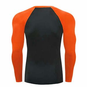 Rashguard pour homme de qualité supérieure, design personnalisé, prix bas, respirant, manches longues, matière douce, vêtement décontracté, élégant, 240GSM - Product Image 2
