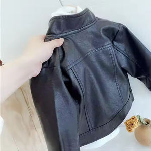 Veste personnalisée unisexe anti-rides pour enfants Vêtements d'extérieur décontractés pour enfants Vente en gros Personnalisé Automne Haute Qualité Noir Respirant - Product Image 2