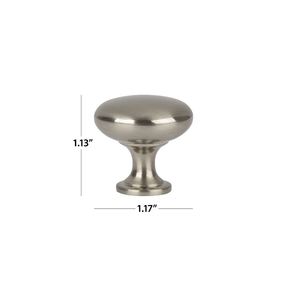 Premium Round <b>Knob</b> Satin Nickel New Design Modern <b>Knobs</b> Kitchen Floral Antique Dresser <b>Door</b> Cabinet Handmade <b>Decorative</b> Best - Product Image 4