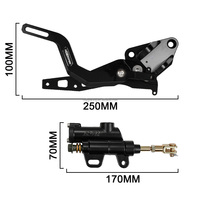 Pièces CNC JFGRACING, freins de moto renforcés, logo personnalisé au laser, accessoires de modernisation pour vélo électrique Ultra Bee