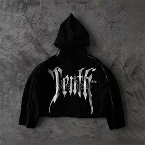 2025 New Heavyweight 420 GSM Zipup <b>Fleece</b> <b>Jacket</b> High Quality Double <b>Hooded</b> Ninja Balaclava Hoodie for Men Winter Wear - Product Image 1