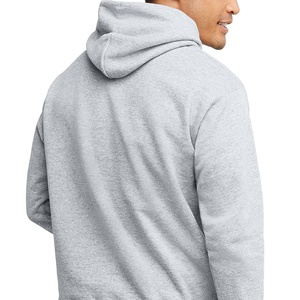 Sudadera con capucha de lana de mezcla de algodón 100% para hombre, jersey de calle ecológico con bordado básico sostenible, sudadera de otoño - Product Image 6