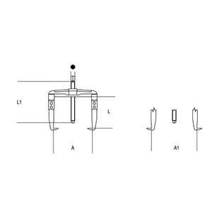 BETA Two-Leg Universal <b>Gear</b> <b>Pullers</b> - Product Image 2