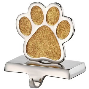 Élégant porte-bas de Noël en métal Père Noël renne flocon de neige étoile dorée affichage décoratif de la maison de vacances - Product Image 5