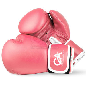 Guantes de boxeo profesionales al por mayor guantes de cuero hechos a medida a un precio barato disponibles en tamaños de 8oz 12oz para adultos Sporting - Product Image 2