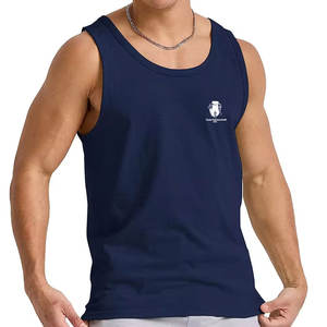 Débardeur de sport en coton à séchage rapide personnalisé en gros pour hommes, débardeur de gym tendance pour le sport, la course à pied et la musculation - Product Image 1