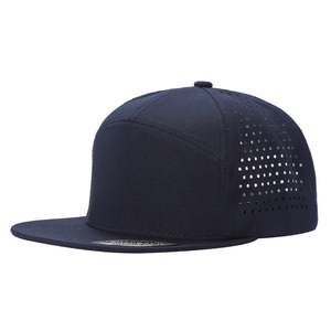 หมวกแก๊ป 7LASER 7-PANEL แบบ Snapback พร้อมช่องระบายอากาศด้วยเลเซอร์ ผ้าฝ้าย 35% โพลีเอสเตอร์ 65% สำหรับกีฬา กิจกรรมกลางแจ้ง และใช้ในชีวิตประจำวัน ดีไซน์โดดเด่น - Product Image 2