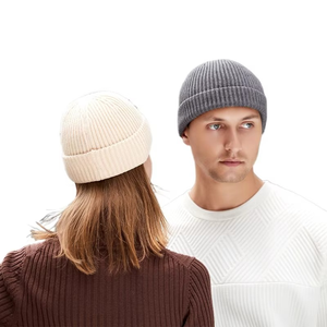 Venta caliente Casual Hip Hop Beanie Cap Nuevo diseño Transpirable Jacquard Tela Cómoda Elegante Hecho Pakistán para el uso diario - Product Image 2