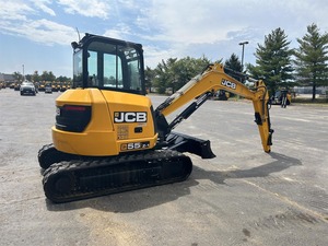 2018 JCB 55Z-1 Mini Excavadora Demasiado bueno Tipo de oruga Eaton Cilindro hidráulico 1.2ton-9ton Núcleo del motor de peso operativo - Product Image 5