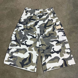 Custom Streetwear Cotton Sweat <b>Jogging</b> <b>Shorts</b> Summer Casual Man Camouflage Cargo Baggy Cargo <b>Shorts</b> for <b>Men</b> - Product Image 1