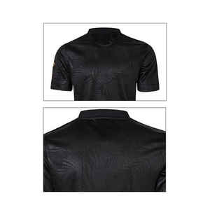 Camisetas de rugby para hombre personalizadas, conjunto de sublimación de punto de manga larga transpirable con parches de PVC, camiseta personalizable impresa - Product Image 3