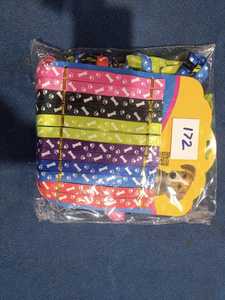 ปลอกคอสุนัขไนล่อนปรับได้หลายสีพิมพ์ลายอุ้งเท้าปรับได้สายรัดปลอกคอสุนัขสุนัขพร้อมพิมพ์กระดิ่ง - Product Image 5