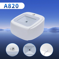 Escáner de Código de Barras de Escritorio CMOS QR de FUWEI, Escáner de Megapíxeles, Lector de Código QR y NFC 2 en 1, Terminal POS, Impresión de Logotipo Gratuita