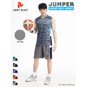 Maillots de basket-ball respirants à séchage rapide personnalisés avec logo personnalisé authentique unisexe ensemble fabricant de gros clair - Product Image 1