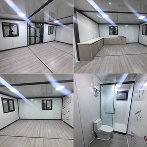 Casa Contenedor Resistente a Ciclones de 40 pies, Casa Modular Prefabricada Resistente a Tormentas con Placa de Acero Externa de 1.2 o 1.5 mm para Mayor Seguridad - Product Image 3