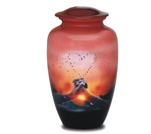 โกศสำหรับขี้เถ้าขี้เถ้าเถ้ากระดูกขนาดใหญ่สำหรับผู้ใหญ่พระอาทิตย์ตกดินสำหรับขี้เถ้าของคนที่คุณรัก10.5ขนาด "& 220ลูกบาศ์กใน - Product Image 6