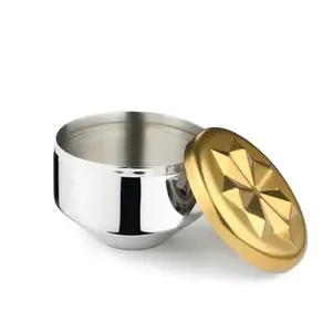 Azucarero de acero inoxidable, Fabricante Mayorista de azucarero de cobre puro para uso en utensilios de cocina y Mesa - Product Image 3