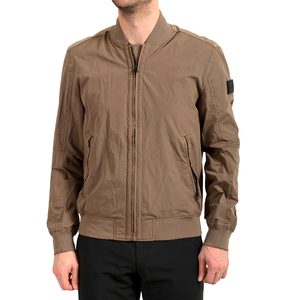 Nouvelle arrivée Vestes coupe-vent de haute qualité pour hommes Stand Front Dernière conception de Streetwear Couleur unie Fabriqué en usine Automne Utilisation OEM - Product Image 1