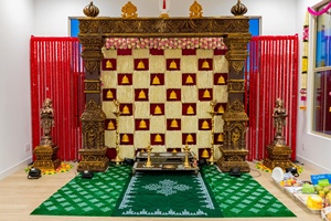 มณฑปมหาราชาสีขาวที่ดีที่สุดสำหรับงานแต่งงานฮินดู ตกแต่งงานแต่งงานฮินดู มณฑปราชมหาราชา งานแต่งงานที่หรูหรา มณฑปมหารานีสีขาว FRP สหรัฐอเมริกา - Product Image 4