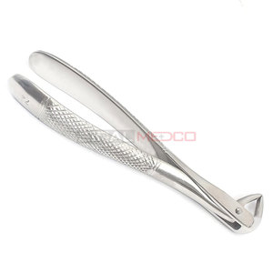 Forceps d'extraction de haute qualité, modèle anglais, pour les extractions dentaires, instrument chirurgical pour l'extraction des racines et des molaires - Product Image 3