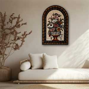 Pétales grecques Premium Artisanal Mosaïque Wall Art Décor Suspendu pour Quirky Home - Product Image 2