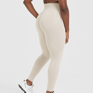 Pantalons d'entraînement de haute qualité ODM/OEM Leggings sexy taille haute Pantalons de yoga pour femmes Leggings de yoga sans couture - Product Image 6