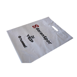 Convenient & Strong <b>Plastic</b> <b>Packaging</b> with Extra Durable Reinforced Handle Eco-Friendly Recyclable Bag for Heavy Loads Storage - Product Image 1