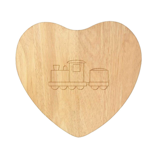 Sustainable Top Quality Wood Cutting Board Heart <b>Shaped</b> Multi-Functional Chopping <b>Block</b> Cutting Board Customizable - Product Image 3