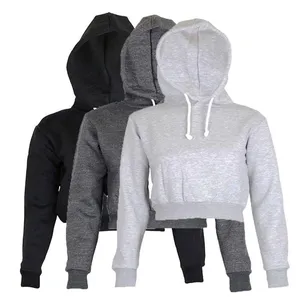 Sudadera corta ligera y transpirable de secado rápido para mujer con logotipo personalizable para invierno - Product Image 6