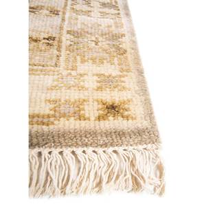Tapis en laine noué à la main Thyme Ivory, motif géométrique, rectangulaire, pour la maison, le salon, le couloir, l'entrée, Puzzle-AKWL-1227 pour adolescents - Product Image 4