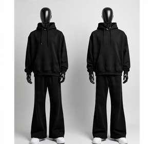 ชุดวอร์มสองชิ้นคุณภาพสูงแบบใหม่  ขั้นต่ำในการสั่งซื้อน้อย  ขายส่งจำนวนมาก  ออกแบบโลโก้ตามสั่ง  ชุดวอร์มผู้ชายรุ่นล่าสุด - Product Image 2