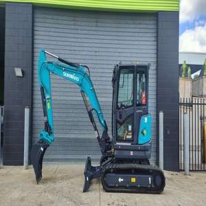 รถขุดขนาดเล็ก SWE35UF 2 ตัน สภาพดีเยี่ยม ใช้แล้ว พร้อมเครื่องยนต์ Isuzu มอเตอร์ KYB กำลังขุดสูง ขาย - Product Image 1