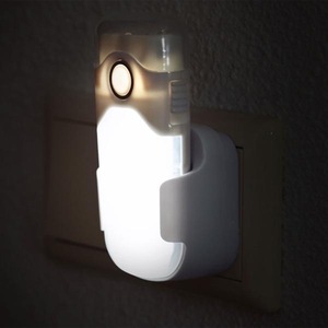 Khẩn cấp điện <span class=keywords><strong>LED</strong></span> ánh sáng ban đêm có thể sạc lại tornado-đen Đèn pin <span class=keywords><strong>Torch</strong></span> Đối với trang chủ sử dụng có thể tháo rời cắm ABS cho mất điện - Product Image 3