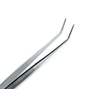 Nouvelle pince à épiler de qualité supérieure au design personnalisé Pansement dentaire Pince chirurgicale à pointe inclinée Instruments et pince à épiler de cuisine - Product Image 5