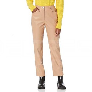 Los últimos pantalones de cuero de lona de talla grande para hombre de invierno, ropa informal de diseño personalizado medio, logotipo Original, precio al por mayor disponible - Product Image 1