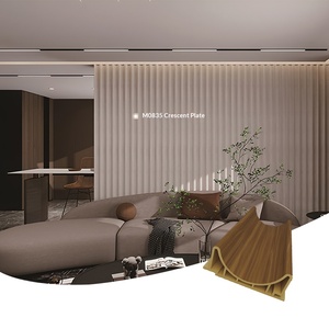 <span class=keywords><strong>Profil</strong></span> mural en croissant moderne et classique, étanche, 80 mm, 10 pièces par carton, pour les intérieurs d'hôtels, d'appartements et <span class=keywords><strong>de</strong></span> commerces - Product Image 1